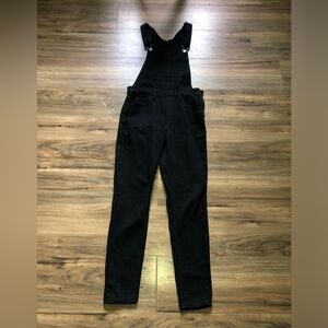 Levi black overalls bibs